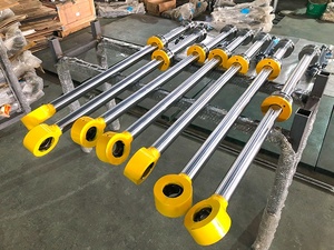 Vérin hydraulique à double effet en acier inoxydable sur mesure 5-70Mpa, tige de piston 10-1500mm, vitesse 1m/s pour la construction - Product Image 5