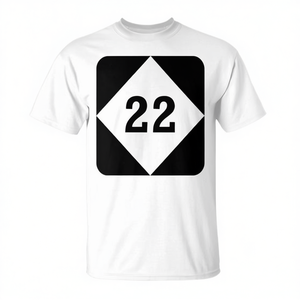 22 Tee Shirt T-shirt Mitten du nord du Michigan Love Lakes - Product Image 2