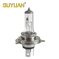 Ampoule halogène pour phares de véhicule de haute qualité en verre de quartz clair blanc H19 12V 60/55W 4300K