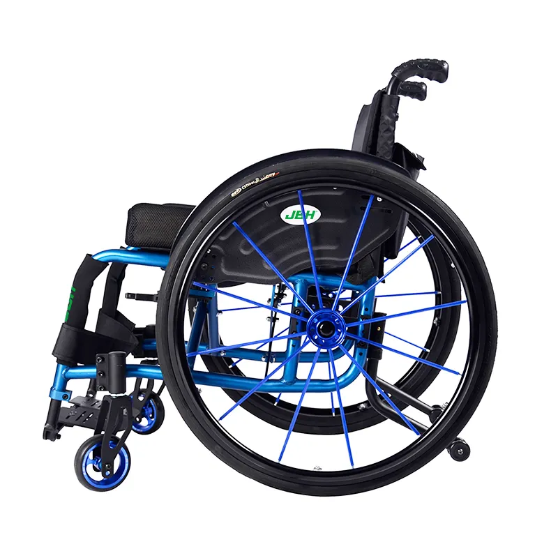 JBHサウジアラビアはISO13485付きの簡単な折りたたみ式ポータブル手動車椅子軽量無効椅子を望んでいました