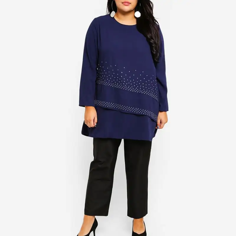 2019 Fashion vrouwen Geborduurde Kurta Casual Kleding Jurk Vrouwen Elegante Plus Size Xxxl Abaya Moslim Jurken