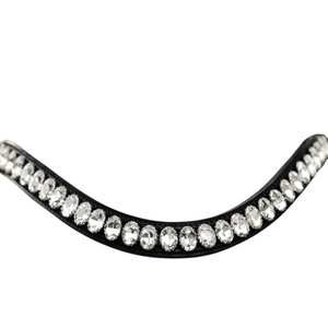 Bandeau de tête en cuir 100% personnalisé par un designer, magnifiquement rembourré et doux pour l'équitation en plein air. - Product Image 5