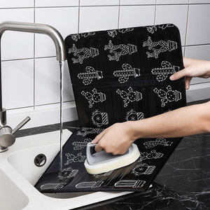 Paraspruzzi in Alluminio per Cucina, Piastra Isolante Termica per Fornelli a <span class=keywords><strong>Gas</strong></span>, Protezione Antispruzzo per Uso Domestico - Product Image 3