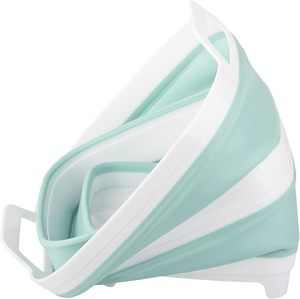 Cubo de Hielo Plegable de Plástico de 10L, Enfriador de Bebidas Plegable para Vino y Cerveza, Ahorra Espacio, para Limpieza - Product Image 1