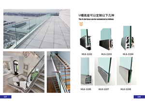 Balaustra <span class=keywords><strong>in</strong></span> vetro vetro bianco resistente al gelo accessori corrimano per balcone <span class=keywords><strong>in</strong></span> acciaio inossidabile <span class=keywords><strong>ringhiere</strong></span> per balcone - Product Image 2