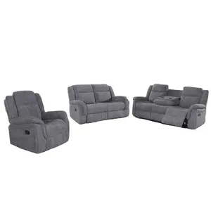 Penawaran mingguan sofa jepit peringkat atas furnitur kursi kain nyaman kursi malas kualitas tinggi set sofa untuk ruang tamu