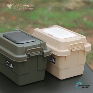 Outdoor Camping Storage <b>Box</b> PP Plastic Container With Lid And Handle For Organizing <b>Gear</b> All Seasons Use - Product Image 6