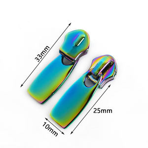 Deepeel ZT026 5 # Arcobaleno Cursore Della Cerniera Cerniere In Nylon Accessori Per il Cucito Tasca Della Giacca di Ricambio Tenditore Della Chiusura Lampo - Product Image 2