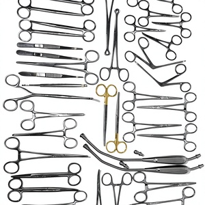 Ensemble d'instruments chirurgicaux en acier inoxydable pour kit de chirurgie mineure, couleur argent, taille personnalisée, réutilisable, certifié CE - Product Image 3