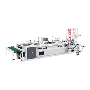 자동 비닐 봉투 만들기 기계 서보 모터 소프트 루프 핸들 박스 쇼핑 제조 공장에 사용되는 쇼핑 포함 - Product Image 2