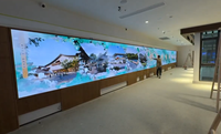 Configuración Innovadora de Proyección Interactiva en Pared para Pantallas LED Arquitectónicas de Gran Escala para Empresas