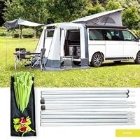 Tente de toit rigide pour voiture, ouverture hydraulique, tente pop-up résistante aux intempéries pour le camping en tout-terrain et en milieu sauvage