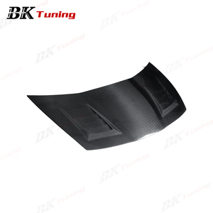 Capot moteur de style JS en fibre de carbone 3K BK Tuning Civic 8e génération Type-R FN2 pour Honda Civic FN2 - Product Image 5