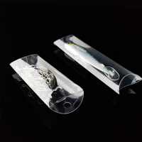 Boîte d'oreiller transparente en plastique PET transparent en PVC avec trou Euro Emballage en PVC transparent pour l'affichage et le stockage