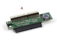 Adaptador SATA a IDE para computadora portátil, convierte unidad de disco duro Serial ATA HDD de 2,5 pulgadas o SSD a Puerto PATA macho de 44 pines