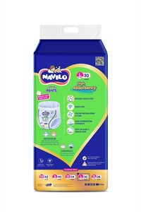 ผลิตภัณฑ์ดูแลเด็กเนวิโล เพลน ผ้าอ้อมเด็ก แพมเพิร์ ไซส์ใหญ่ ออกแบบมาเพื่อความนุ่มสบาย อ่อนโยน ซึมซับดีเยี่ยม ปกป้องอย่างมั่นใจ - Product Image 6