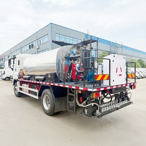Camión Distribuidor de Asfalto Inteligente Isuzu Giga, Camión Pulverizador de Betún de 10 Toneladas, Camión de Distribución de Asfalto - Product Image 5