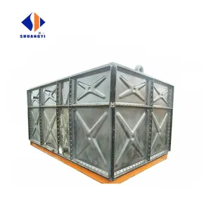 50-1000m3 Manufacturer Pressed Steel Hot Dipped Galvanized Steel Water Tank