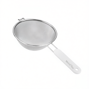 Passoire de cuisine MetalTex Medium en acier inoxydable à mailles fines pour la pâtisserie et la cuisine - Product Image 2