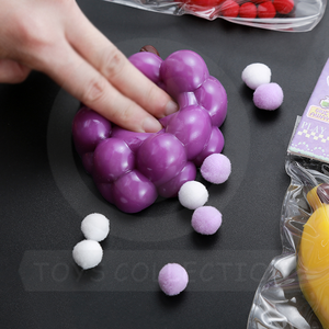 ألعاب هفوة جديدة TPR عصر تابا العنب اسفنجي الموز الخوخ الفراولة قرصة ألعاب الضغط الفاكهة الإفراج عن لعبة - Product Image 2