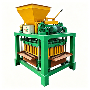 Ziegelherstellungsmaschine <span class=keywords><strong>QM2</strong></span> 45 Diesel Verbundsteinmaschine mit Selbstkühlungsstruktur für Längere Dauermaschinenbetrieb - Product Image 4
