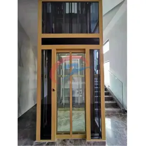 Elevador de tracción residencial comercial de 10m Precio de elevador de pasajeros para 6 personas