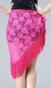<span class=keywords><strong>Jupe</strong></span> de danse latine à franges, écharpe triangulaire, robe d'entraînement, <span class=keywords><strong>jupe</strong></span> à volants en forme d'arête de poisson pour femmes, vente chaude - Product Image 6