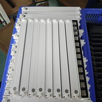 Luz de pista comercial de nuevo diseño, luz de pista lineal negra blanca de 10W para tienda de ropa