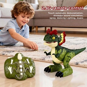 <span class=keywords><strong>Dinosaurio</strong></span> Raptor RC 2.4G, <span class=keywords><strong>Jurassic</strong></span> <span class=keywords><strong>World</strong></span>, <span class=keywords><strong>Control</strong></span> <span class=keywords><strong>Remoto</strong></span> de Plástico, Juguete con Música y Luces, Camina, Retorno Automático, 6 Canales, 30m+ - Product Image 1