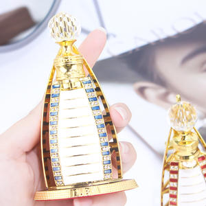 <span class=keywords><strong>Burj</strong></span> <span class=keywords><strong>Al</strong></span> <span class=keywords><strong>Arab</strong></span> Enamel - Botella de muestra de aceite esencial de perfume de 10 ml con diseño de velero de Dubái, recuerdo de viaje, botella vacía de vidrio con varita aplicadora - Product Image 4