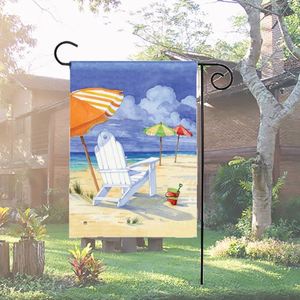 Bandera de Jardín de Fábrica China, Bandera de Exterior 30x45cm, Banderas de Jardín 12x18 de Doble Cara de Arpillera - Product Image 1