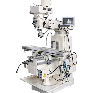 X6330 대만 터렛 헤드 범용 밀링 머신 기계식 파워 피더 금속 가공용 밀 - Product Image 1