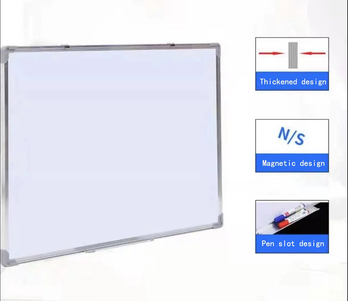 Duurzaam Aluminium Frame Wand Magnetische Whiteboard Uitwisbare Whiteboard In Onderwijs En Thuis Klaslokalen