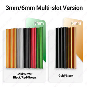 مبرد ألومنيوم OEM متعدد الإصدارات مع وسادة حرارية وورق واقي من الغبار لـ PS5 M2 2280 SSD مع ضمان لمدة عام - Product Image 2