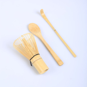 Ensemble de thé matcha minimaliste chinois avec cuillère et accessoires - Product Image 2
