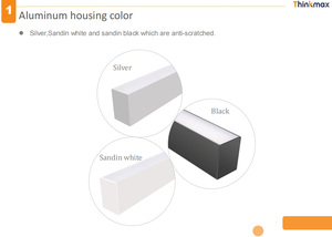 Trần văn phòng LED ánh sáng mặt dây chuyền LED mặt dây đèn tuyến tính ánh sáng cho phòng ăn - Product Image 6