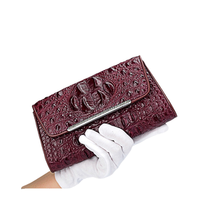 Cartera de Mano de Cuero Genuino Vintage para Mujer, con Cierre Antirrobo, Gran Capacidad, Venta al Por Mayor - Product Image 3