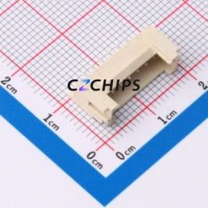 ZX-HY2.0-7PWT Wire-to-Board Pin Header SMD,P=2mm,Horizontal Mount Connector 1x7P 2mm Horizontal Mount HY - Product Image 1