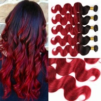 Vente en gros de cheveux indiens bruts Faisceaux d'extension de cheveux humains indiens Naturels 613 99j 1b #27 Bug 1b613 Vendeurs de cheveux humains colorés à bas prix