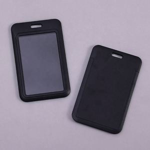 Custom ABS <b>Plastic</b> Card Holder with <b>Sliding</b> Cover - Perfect for Employee ID & Student Badges - Product Image 4
