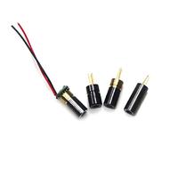 Sensor Láser de Punto Rojo Blueuniverse Premium de 650nm y 2.1mW, Módulo Láser Industrial Totalmente Metálico para Detección de Concentración de Polvo