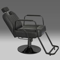 Chaises de salon bon marché Fauteuil de barbier multifonction et coiffeur Fauteuil de coiffeur inclinable en cuir synthétique Salon de barbier