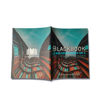 Impression de livres brochés personnalisés avec logo, vente chaude en usine, reliure parfaite de haute qualité, couverture souple