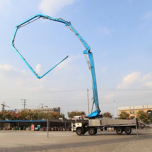 Camion pompe à béton JIUHE, stock d'usine, machinerie de construction, 38m, 43m, 56m, 62m, pompes à béton pour camions - Product Image 4