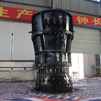Bomba Sumergible Hidráulica Personalizada de 48 Pulgadas OEM/OBM, Gran Caudal, Extracción de Agua de Mar, Solución de Drenaje para Control de Inundaciones Urbanas