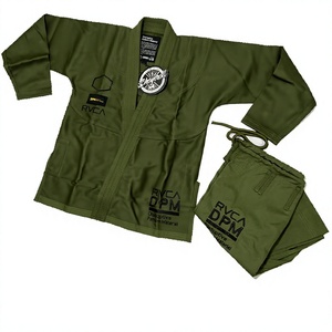 ชุดกิโมโนสีเขียว Jiu Jitsu gi/bjj gi/bjj GIS แท้100% คลื่นมุกระดับมืออาชีพสำหรับผู้ชาย - Product Image 1