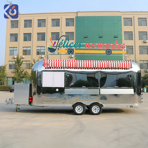 CAMPTRL Camion de restauration mobile extérieur pour crêpes, snacks, café, glaces et restaurants - Product Image 4