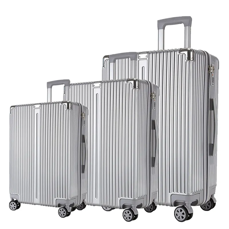 Hot Selling Travel Einfaches Design Abs Handgepäck Handgepäck Koffer Reisetaschen Großhandel Designer Gepäcks ets