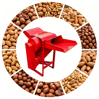 Batteuse à essence 170F 7,5 CV pour fermes hors réseau, 300-500 kg par heure, portable