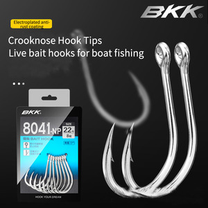 เบ็ดตกปลา BKK 8041-NP ขนาด 22  เบ็ดเดี่ยว สำหรับตกปลาทะเล ปลาทูน่า - Product Image 3